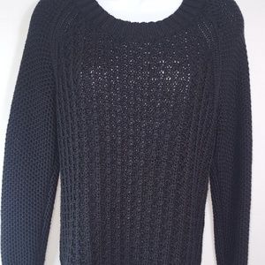 Calvin Klein Jeans shaker knit sweater szM Navy